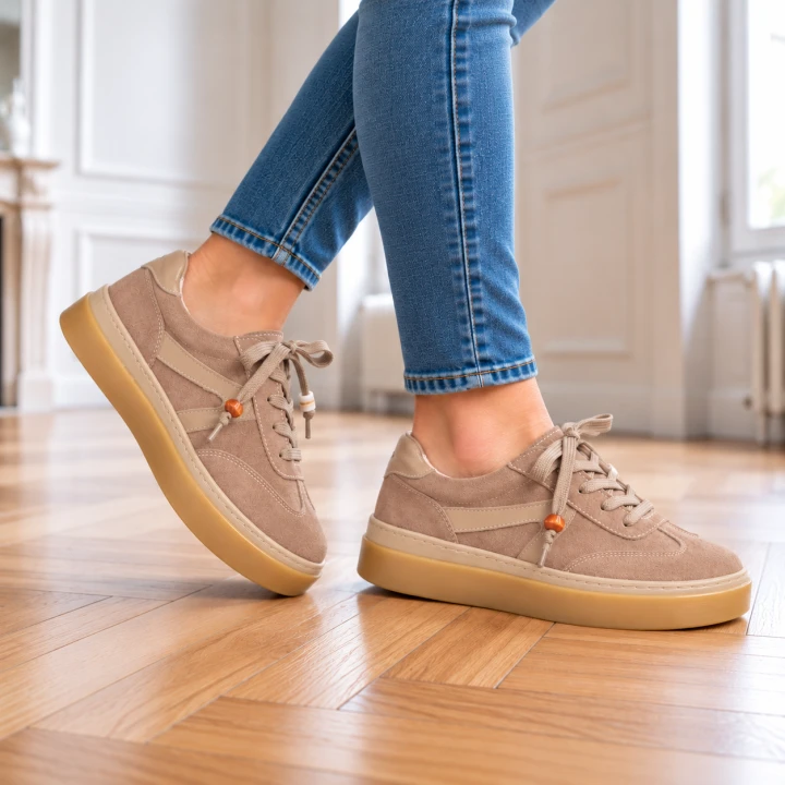 Beżowe sneakersy na drewnianej podłodze (6).png
